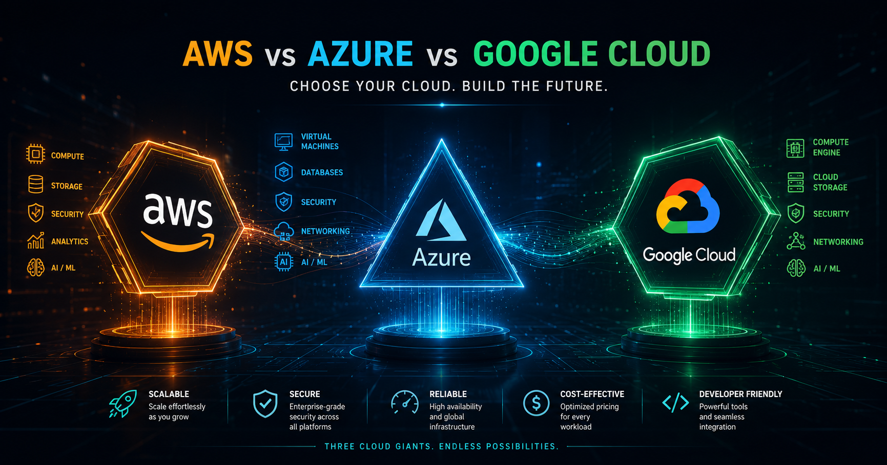 AWS vs GCP vs Azure in 2026: Which Cloud Should You Learn First?